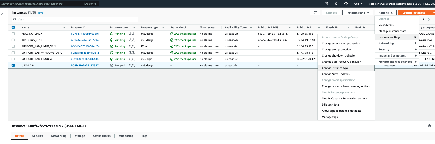 How can I increase the resources available to a USM Anywhere AWS sensor ...