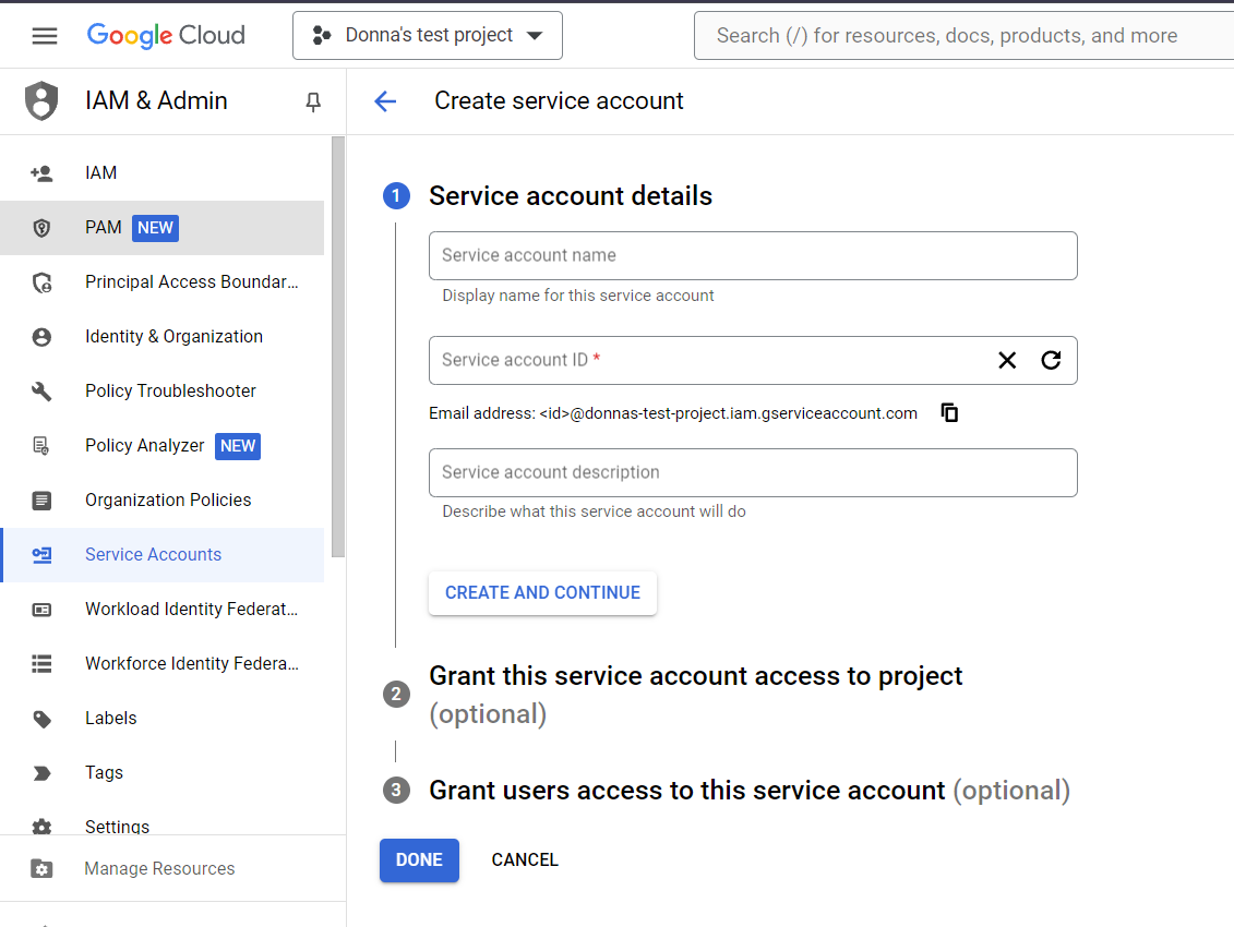 How to configure GSuite AlienApp in GCP | LevelBlue Success Center